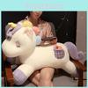 Lovely Unicorn Plush Toy Pillow Cartoon Stuffed Doll Animal Decoration Kids Gift