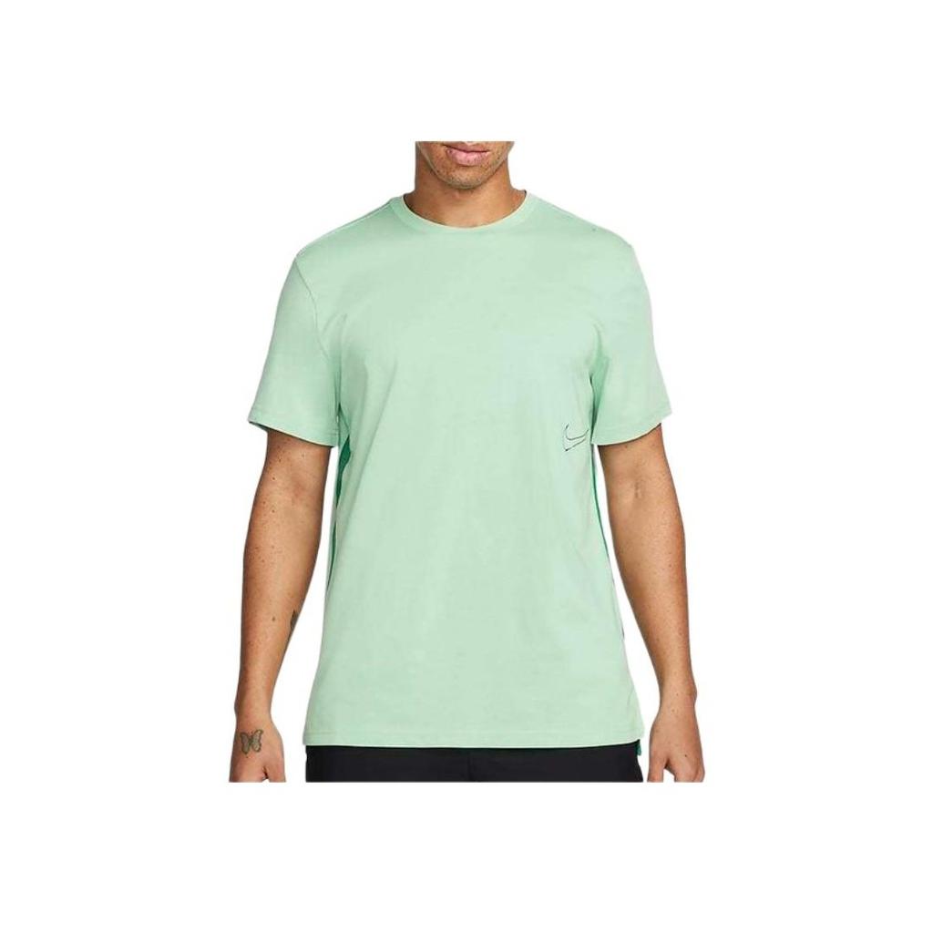 Nike Dri-FIT Logo Training Sports Short-Sleeve T-Shirt Men Tops Peacock-Green DM6669-308