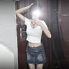 Kuaishou Style White Tee & A-Line Denim Skirt Set Women’s Summer Outfit