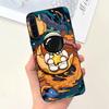 Für Oppo A91 Hülle Oppo Reno3 CPH2043 Niedliche Astronauten Cartoon Hülle Weiche TPU Handyhülle Für Oppo F15 Reno 3 OppoA91 Fundas Bumper