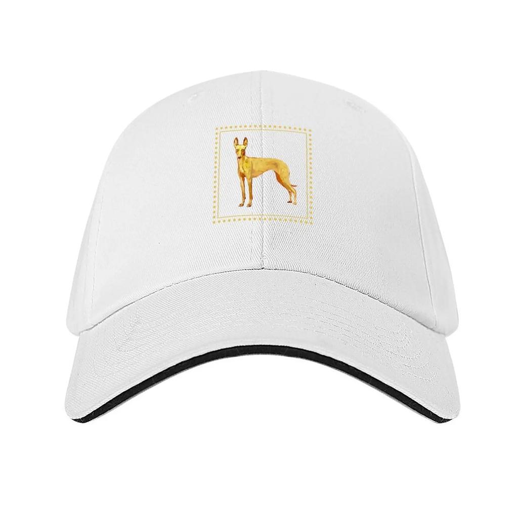 Cirneco DellEtna Colorful Silhouette Baseball Cap Beach Outing Anime Hat Mountaineering Custom Hat Caps For Unisex WoUnisexs