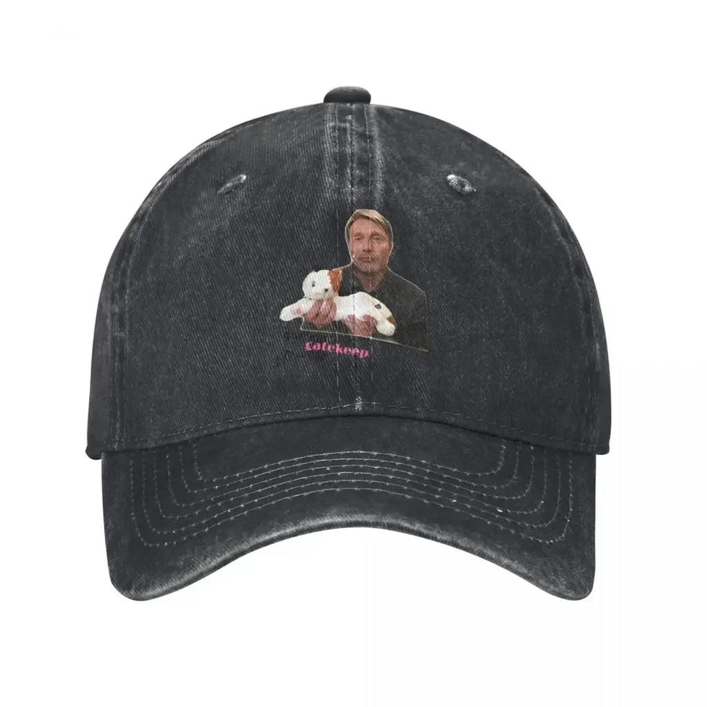 Washed Unisexs Baseball Cap STAR Trucker Snapback Caps Dad Hat Mads Mikkelsen Golf Hats
