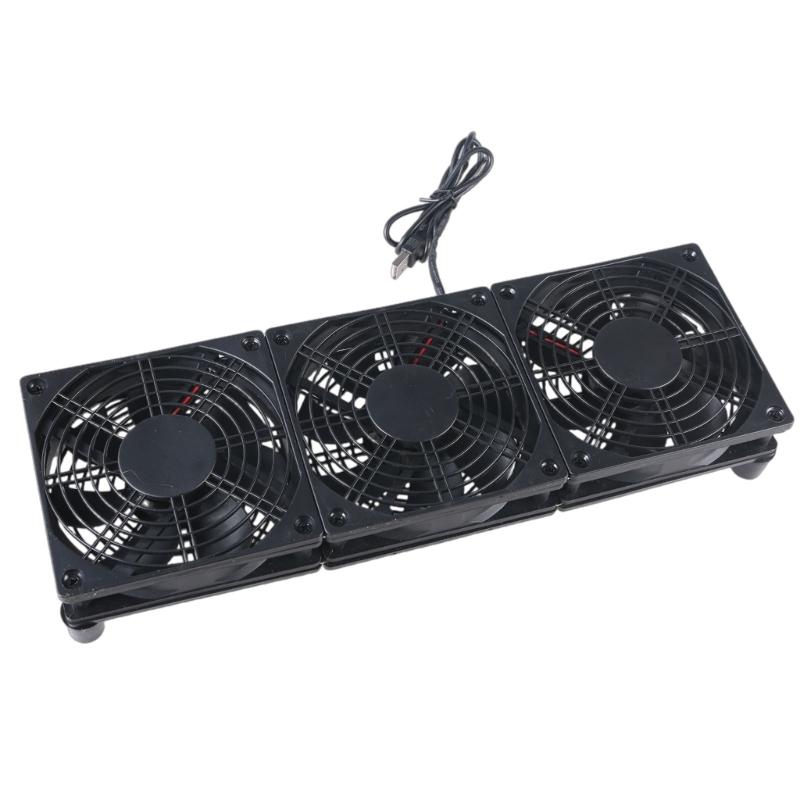 

High Airflow Router Cooling Fan for Computer Cooling TV Box 5V USB Power Fan 1400rpm Speed 45CFM Airflow for Cooling 1