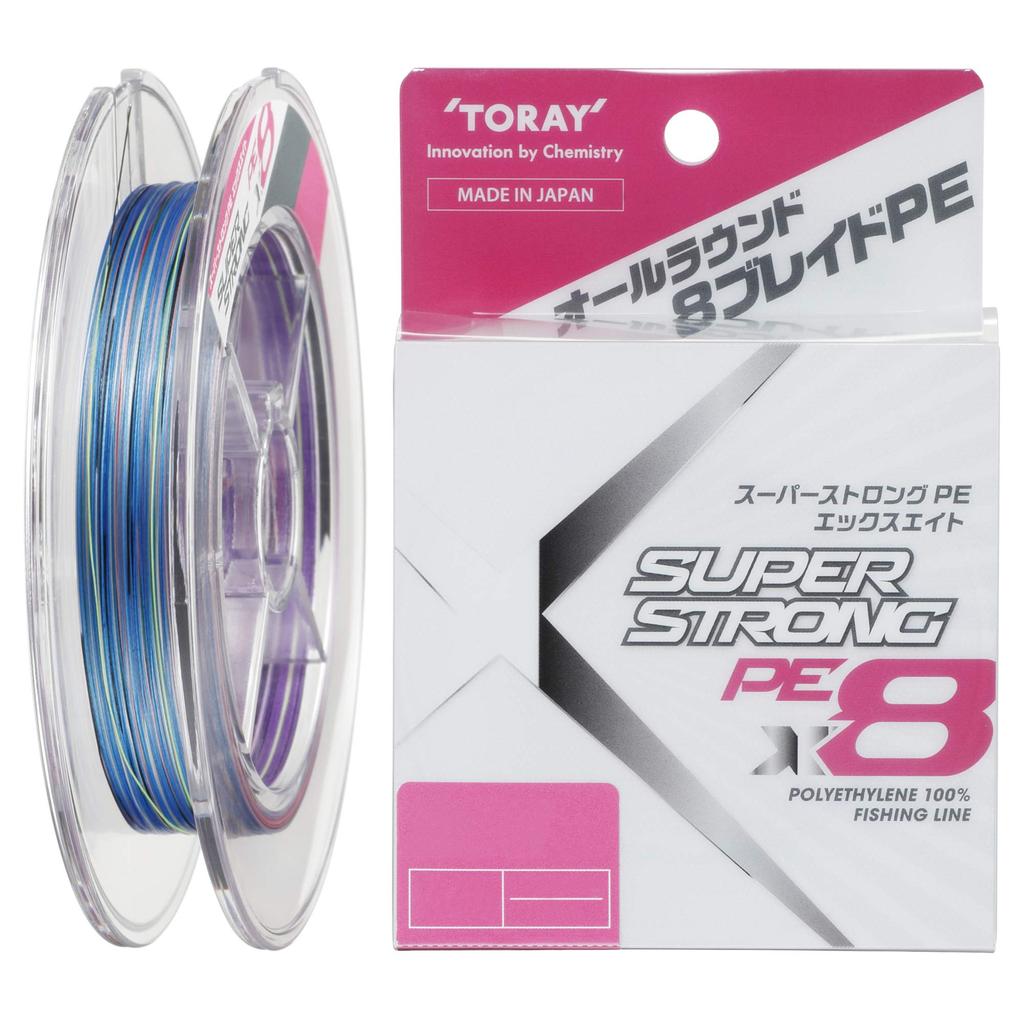 Toray Super Strong PE X8 Line, 200m, 1.5