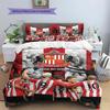Sunderland AFC Player Pattern Bedding Home Decoration Birthday Gift ( 1 duvet cover + 2 pillowcase, without core),fan merchandise.