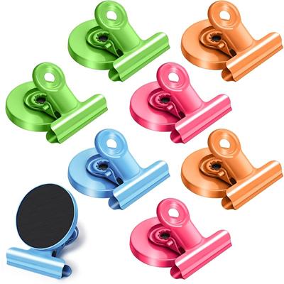 8/24 Stück Kühlschrankmagnete Magnetische Klammern Kühlschrankmagnete-Kratzfreie Hochleistungs-Magnetklammern Perfekt für Zuhause Schule Büro
