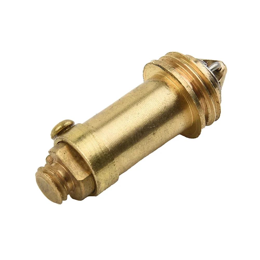 1/2pcs Spring Plugs Bounce Valve Brass Basin Sink Bath Replacement Waste Easy Pop Up Click Clack Plug Bolt Spring