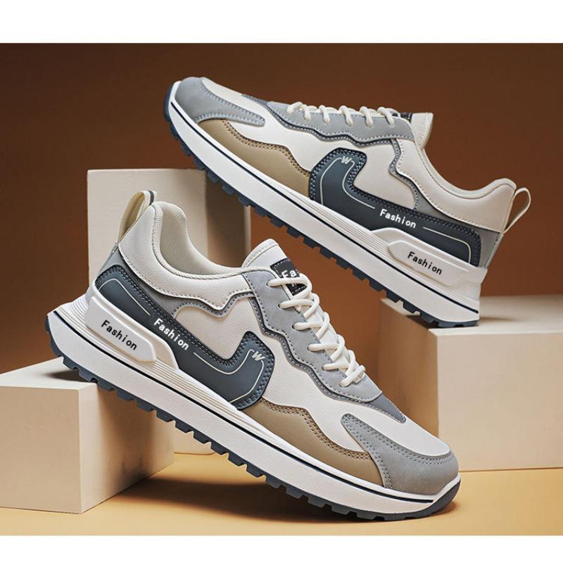 Autumn new men's shoes sports shoes trend running student shoes trend fashion