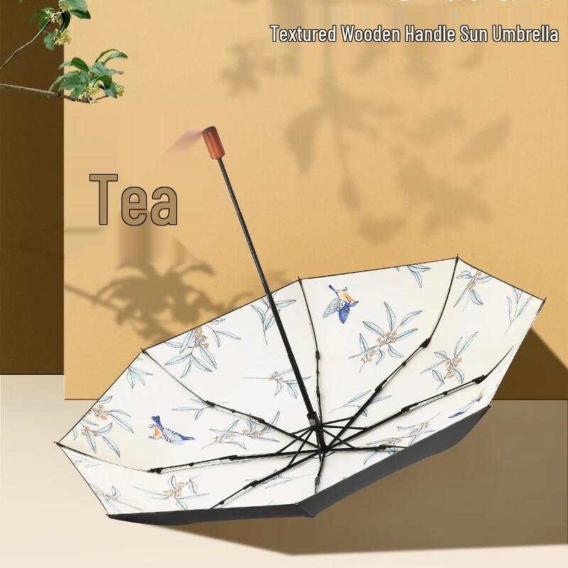 Paradise UV Protection Foldable Travel Umbrella