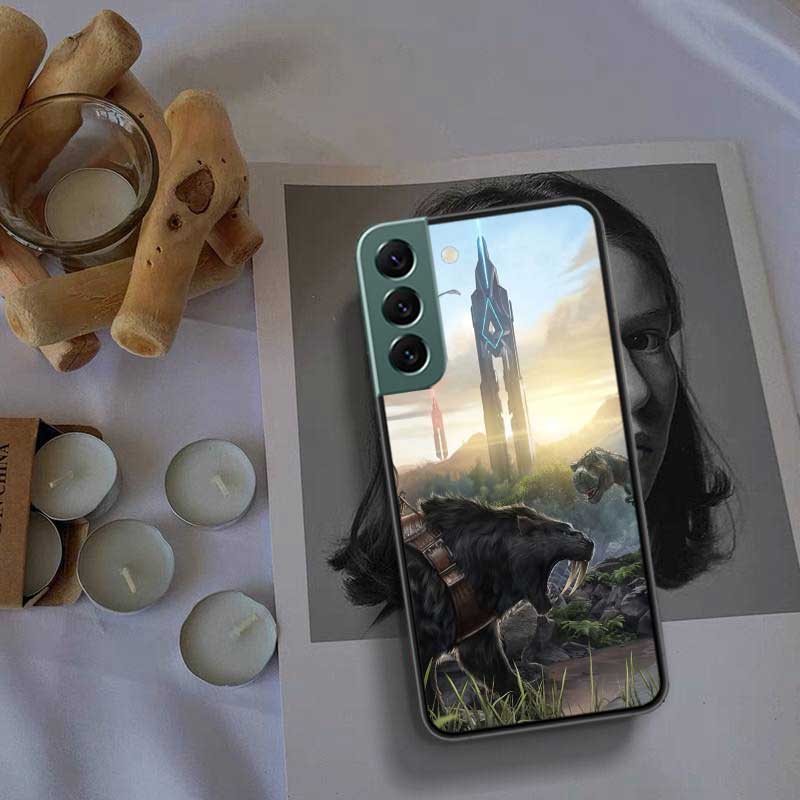 Game ARK Survival Evolved Phone Case For Samsung Galaxy S22 S25 Ultra S21 S10 Plus S26 Edge S20 S23 S24 FE Cover Silicone So