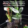 Aquarium Planter Cup Aquatic Hanging Fish Tank Flower Pot Cups Wall Mounted Plant Basket For Waterscape Decoration