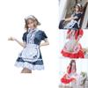 Cute And Stylish Alice In Wonderland Maid Costume For Cosplay And Anime Shows One-piece Design