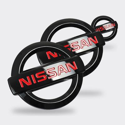 Auto Embleem Sticker Voor X-TRAIL JUKE QASHQAI SENTRA ALTIMA KICKS MURANO Stuurwiel Voorgrill Achterklep Badge Accessoires