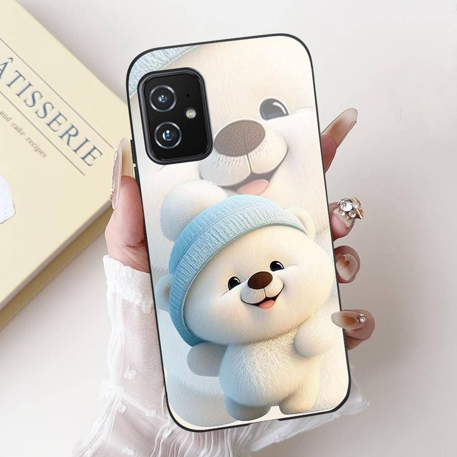 Per Custodia ASUS ZENFONE 8 ZS590KS Astronauta Drago Animali Cartoni Animati Stile Cool Silicone Morbido Copertura Nera per Telefono Per ASUS ZS590KS Borsa