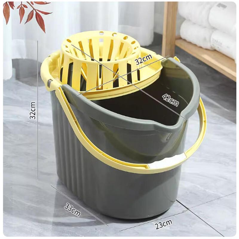 Dekebang Old-Style Rotating Spin Mop Bucket