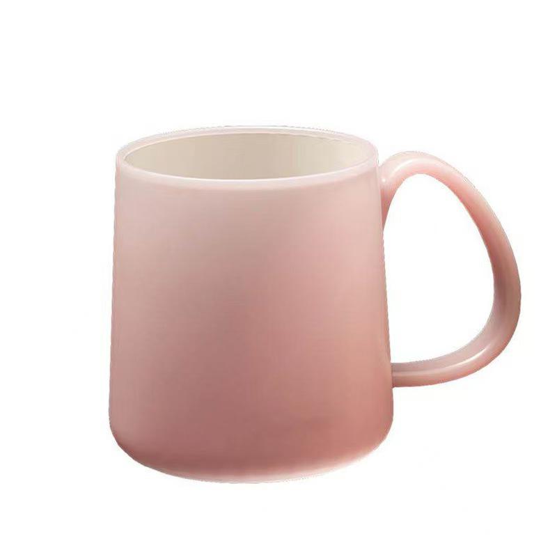 Gradient Anti-Mildew Couple Toothbrushing Cup - Food Grade Mouthwash Mug for Students
