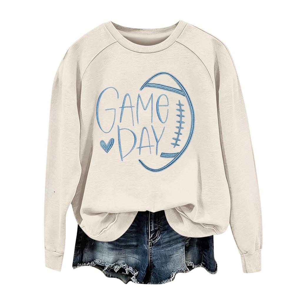 Unisex Fashion Print Long Sleeve Crewneck Sweatshirt for Casual Everyday Wear