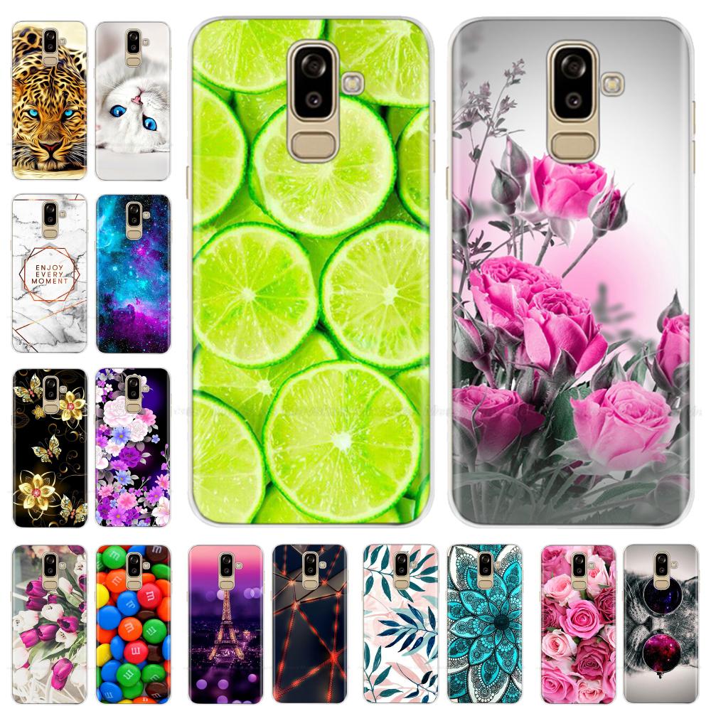 For Samsung Galaxy J8 2018 Case j810 j810f sm-j810f Silicone Funda Back Cover Soft TPU Case For Samsung Galaxy J8 2018 J 8 Cover