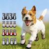 4pcs/set Waterproof Pet Snow Boots Warm Dog Footwear Wear Resistant Winter Dog Shoes  Winter