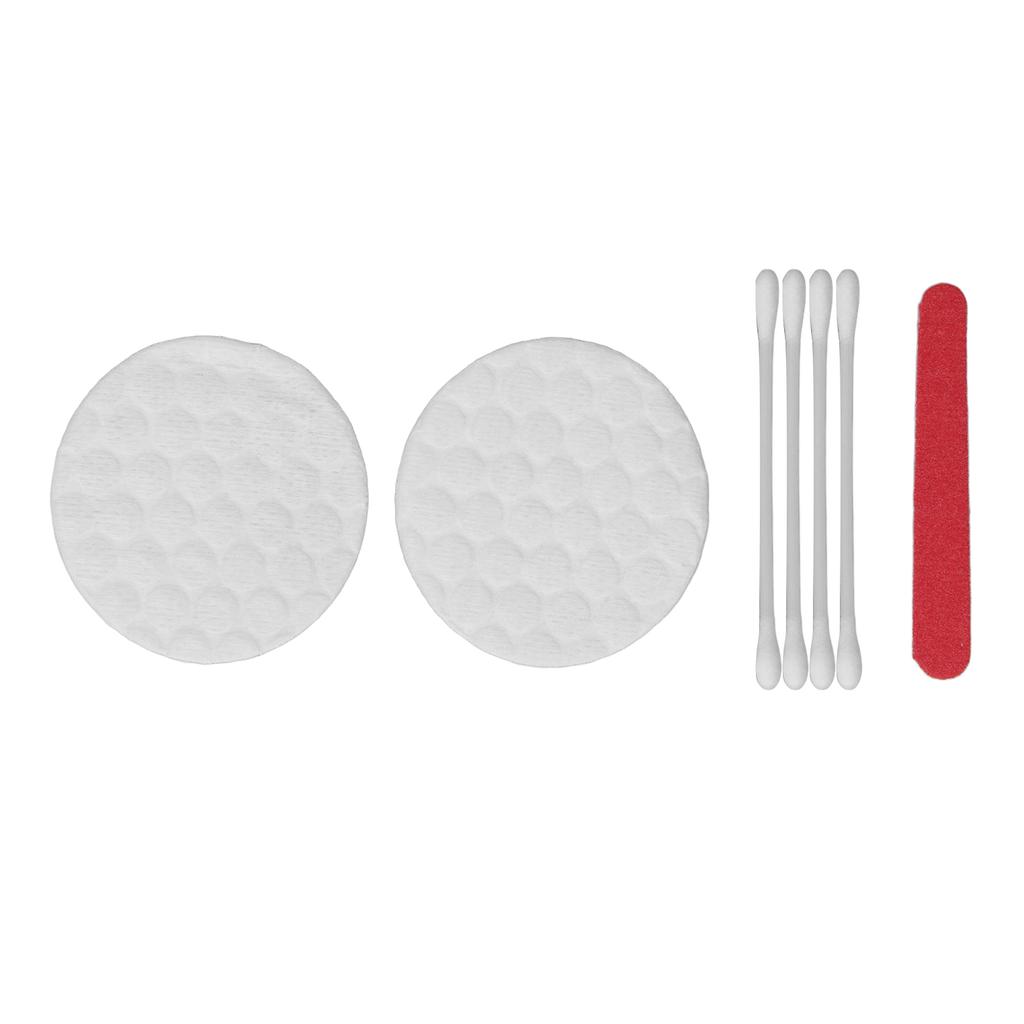 100 Set Hotel Vanity Kit Einweg Wattepad Wattestäbchen Nagelfeile Set Hotel Annehmlichkeiten Hospitalit