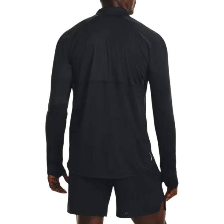 Under Armour Iso-Chill Series Running Long Sleeve T-Shirt Men Tops Black 1377877-001