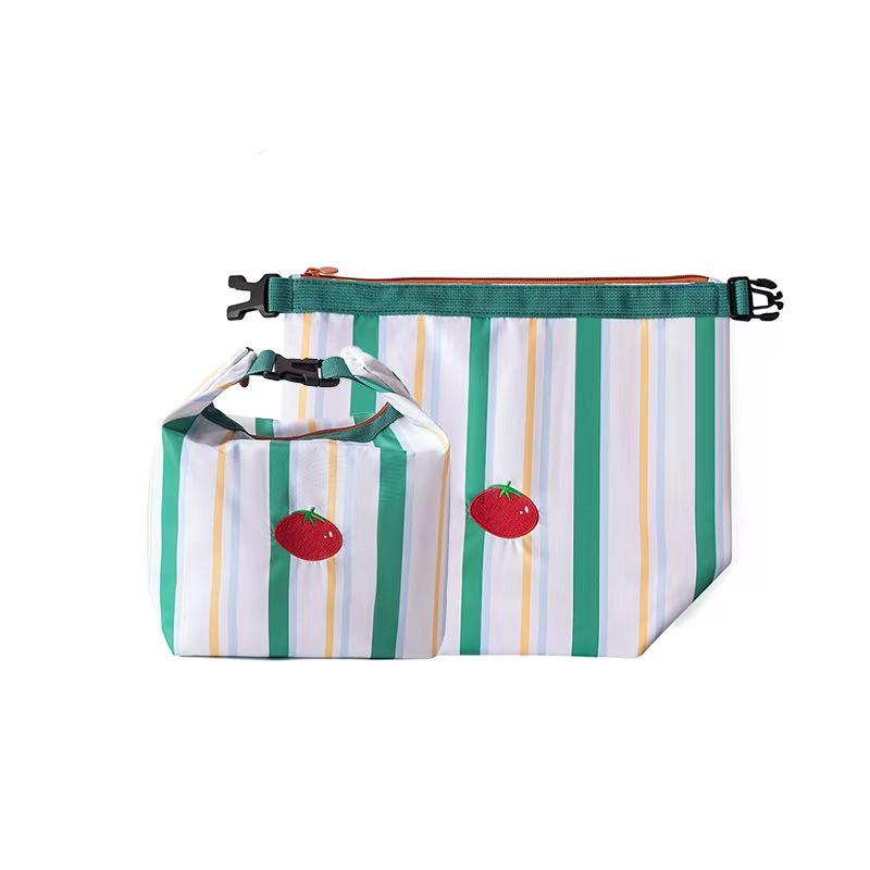 Large Capacity Foldable Insulated Lunch Bag for Freshness Preservation 989₽