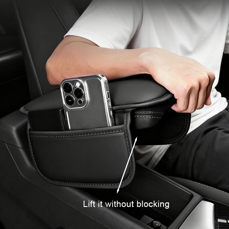 1pcs Car Armrest Pad Center Console Arm Rest Box Cover Protective Ma For Nissan X-Trail T32 T31 Qashqai Tiida Teana Car Styling