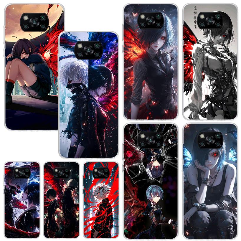 G-Ghoul Tokyo Touka Kirishima Phone Case For Xiaomi Poco X7 X6 X5 M7 M8 Pro F7 Ultra Redmi 15C 15 13C 13 12C 12 10 10C 10A Art F