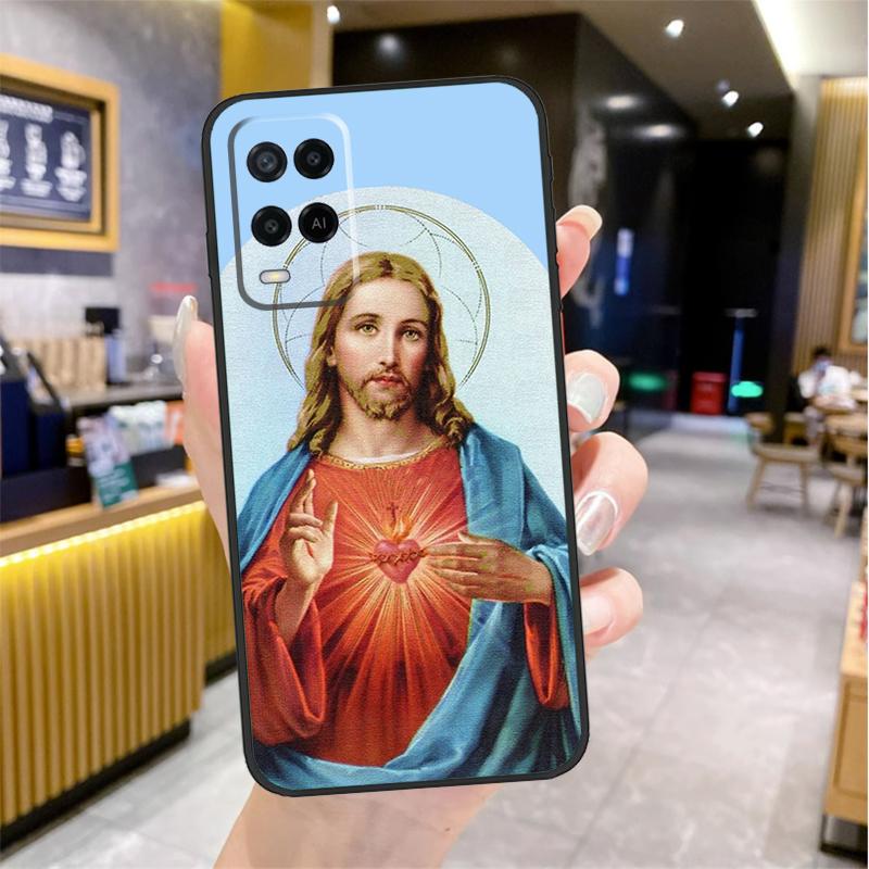 

God Jesus Case For Oppo A98 A18 A38 A58 A78 A60 A80 A40 A96 A76 A16 A94 A74 A54 A15 A17 A57 A77 A5 Pro OPPO A94 5G