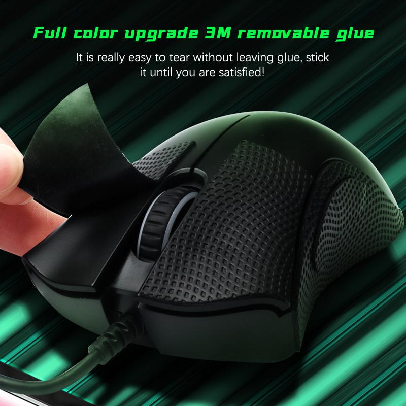 Mouse Anti-Slip Sticker Mouse Grip Tape Skate Handmade Sticker Non Slip Suck Swe