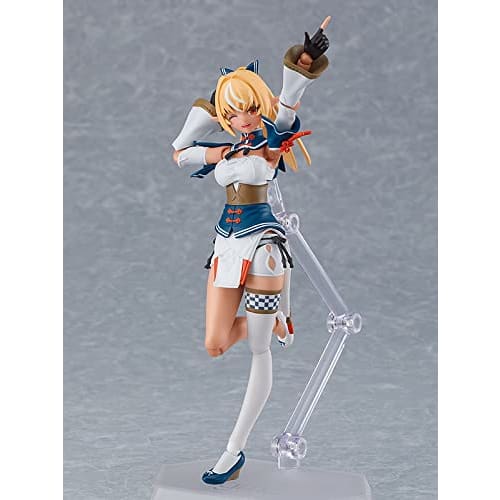 Max Factory Figma Hololive Production Shiranui Flare Non-scale Plastic Painted Movable Figure