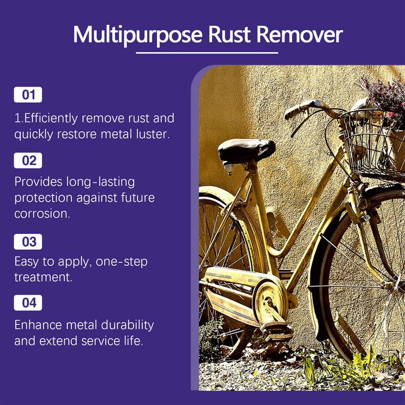 Multipurpose Rust Remover Spray Iron Powder Remover Iron Powder Remover For Rust Stains On Tools And Metals For Cleaning And
