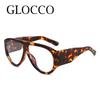 Blue Light Filter Prescription Myopia Glasses For Women Designer Oversized Pilot Luxury Eyewear