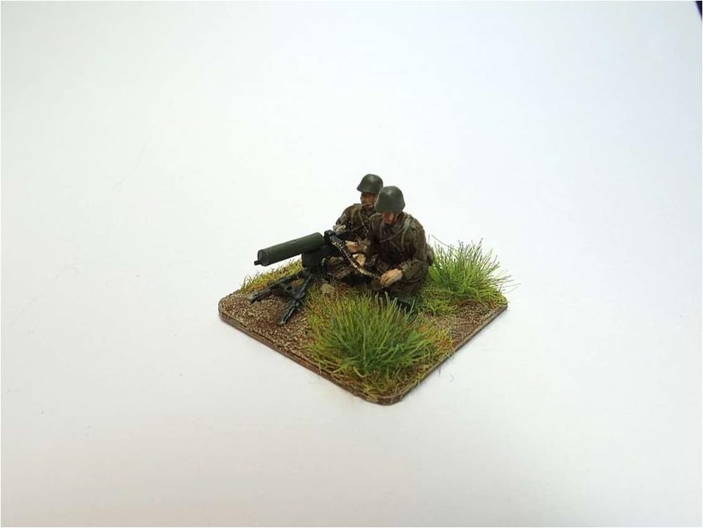 FTF 1/72 Scale Polish Mortar and Machine Gun Set (3 Each) with 15 Soldiers, Plastic Model Kit PF72027