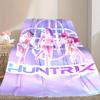 [Kpop Demon Hunters Blanket] Soft Throw Blanket for Bed Sofa, Holiday Gift Blanket for Women Men Family Friend