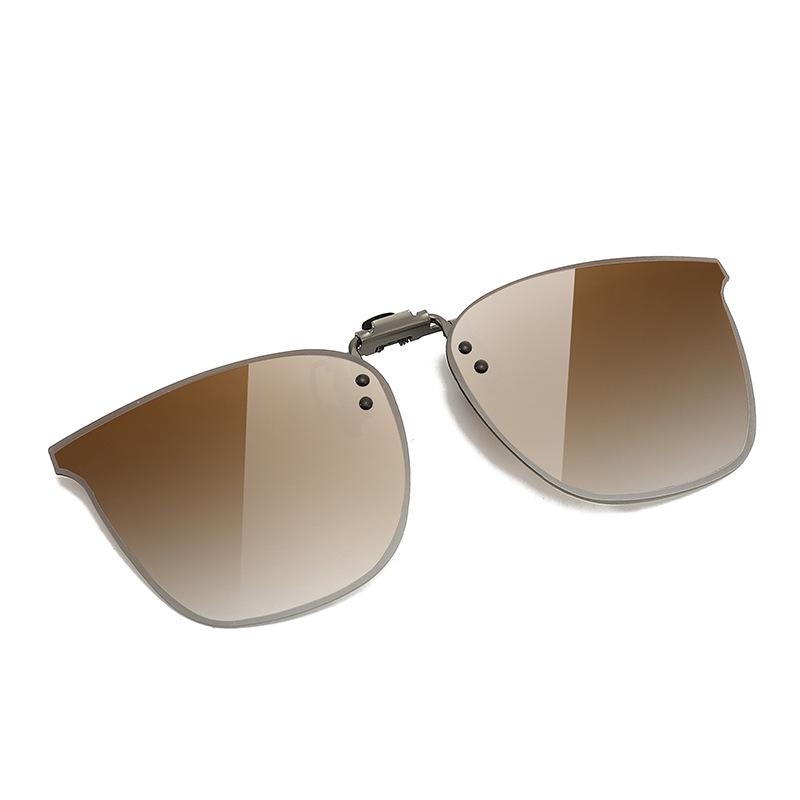 New Clip On Sunglasses Male Car Driver Female Goggles Night Vision Spectacles Anti- Glare Vintage Square Spectacles Oculos