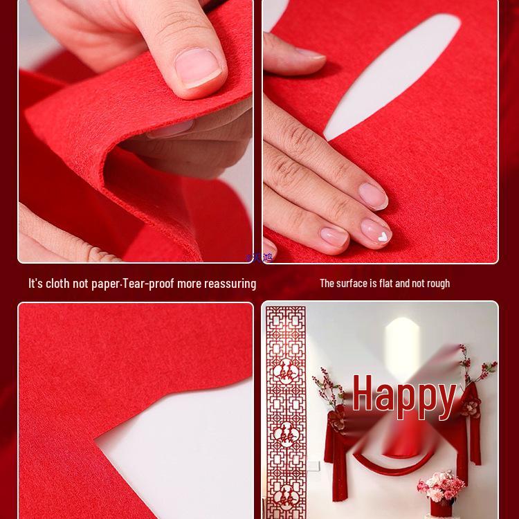 Rural Wedding Handrail & Background Wall Decoration Set