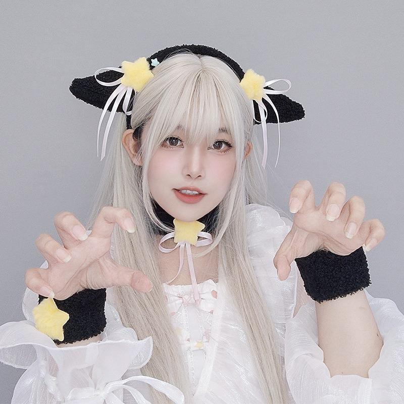 Quelle Halloween Schafsohren Stirnband Kinder Niedliches Schafsohren Stirnband Lolita Lammsohren Stirnband