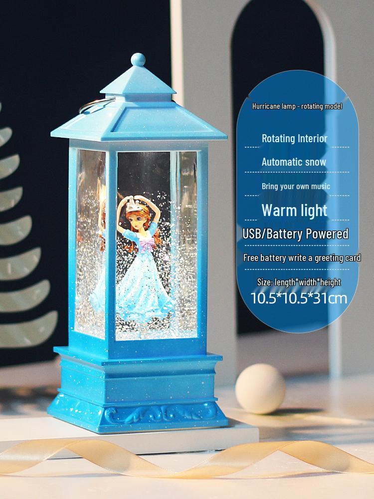 Rotating Crystal Ball Music Box - Ballet Princess Gift for Little Girls' Birthdays