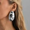 Ingemark Exaggerated Retro Irregular Geometry Big Drop Earrings for Women Simple Fashion Metal Ear Accessories 2026 New Jewelry