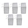 5Pcs Aquarium Plant Holder Aquatic Mesh Net Pots Cups with Hooks for Water Feeding