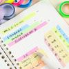 Ruban Adhésif Notes Colorées Largeur 0,6 cm Couleur Fluorescente Ruban Marqueur Adhésif Ruban Adhésif Notes Adhésives Pour Marquage Rapide