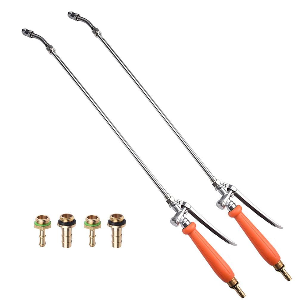 Zoll Messing Widerhaken Sprüher Ersatzsprüher Orange