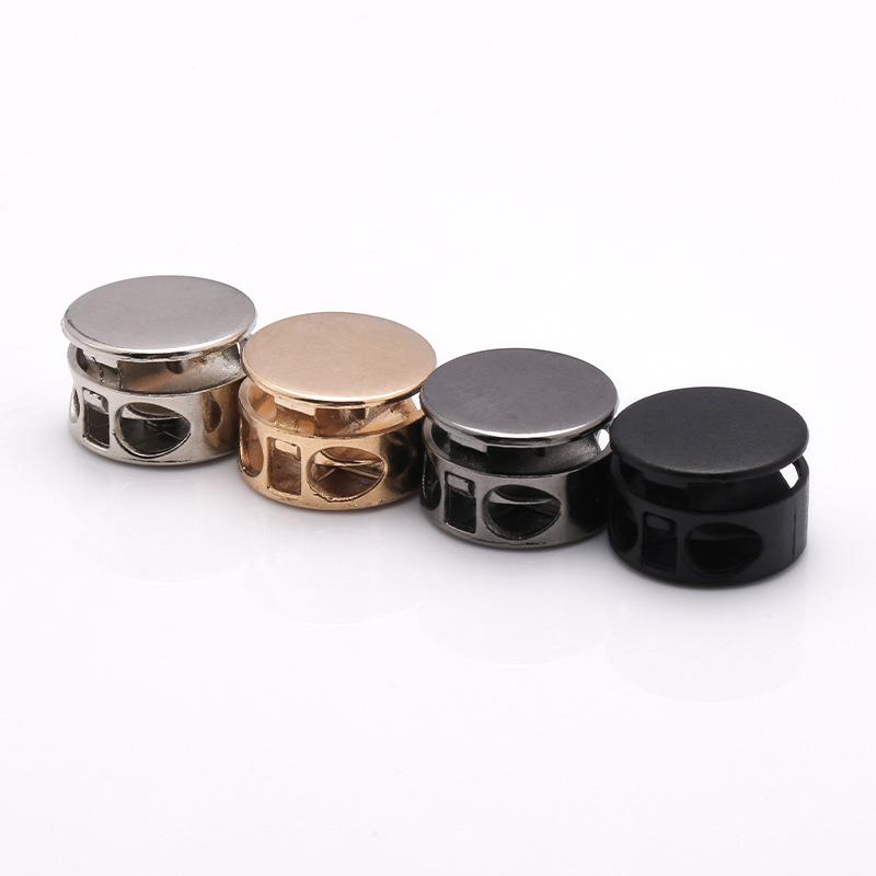 Double Hole Metal Spring Buckle for Hat and Trouser Adjustment