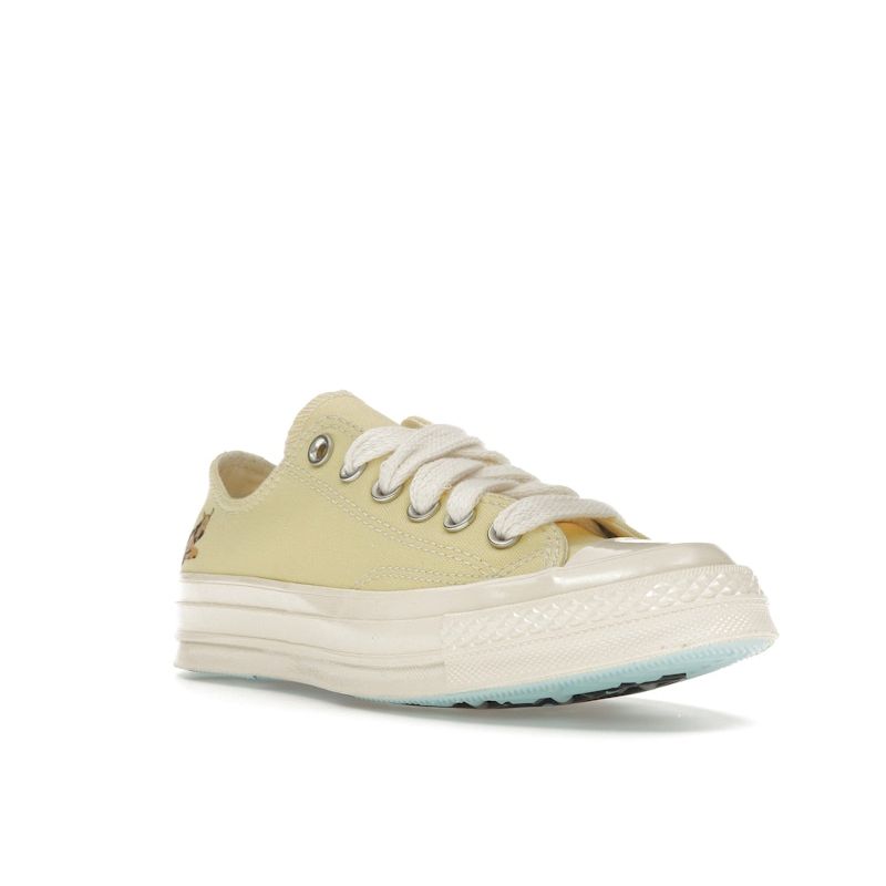 Golf Le Fleur X Converse Chuck 70 Low Darryl Pack - Lemon Meringue Unisex Sneakers Yellow Multi A11676C
