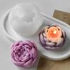 DIY Crafts and Handmade Soap Making Mold Flexible Flower Shape Candle Silicone Molds For DIY Crafts And Home Decoration