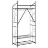 Minimalist Open Wardrobe Set 2 pcs 78 x 36 x 158 cm
