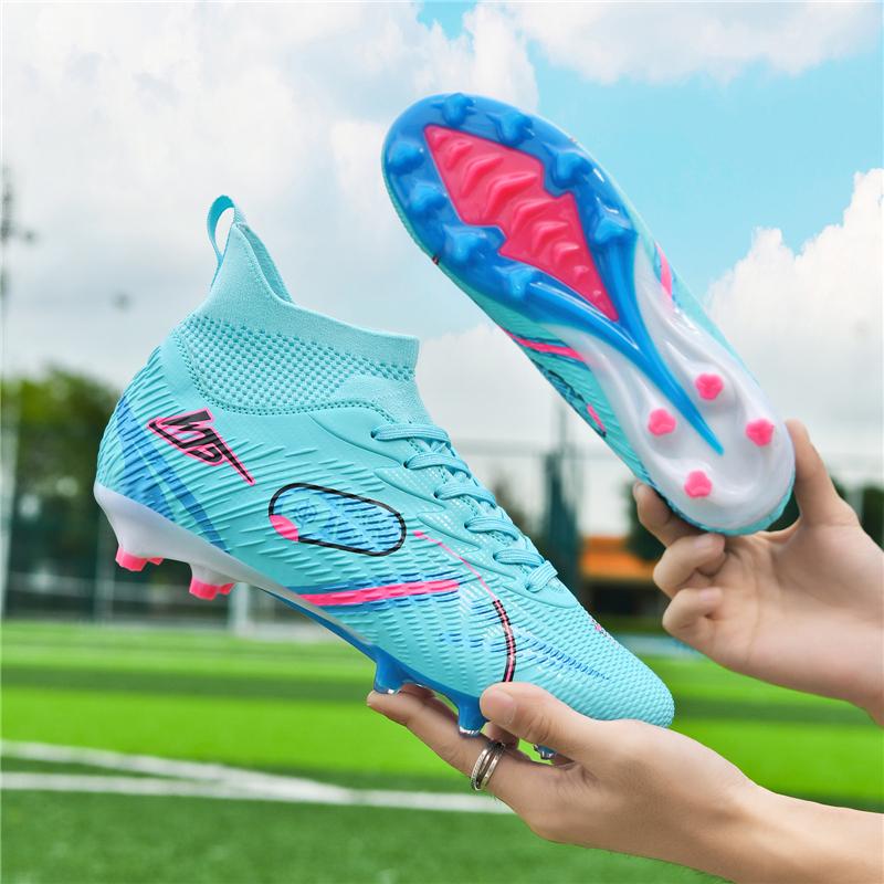 32-46 Men's Soccer Shoes  Long Nails Outdoor Anti-slip Soccer Boots Kids Football Boots Boys Soccer Shoes Artificial Turf Soccer Shoes