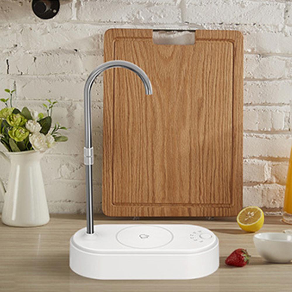 Distributore di bottiglie d'acqua da tavolo, pompa per bottiglie d'acqua da banco per 5 galloni, ricarica USB