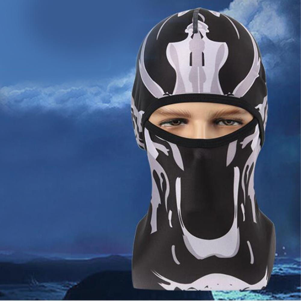 Copricapo Sportivo Casco da Moto Copricapo Maschera Sportiva Magica Passamontagna